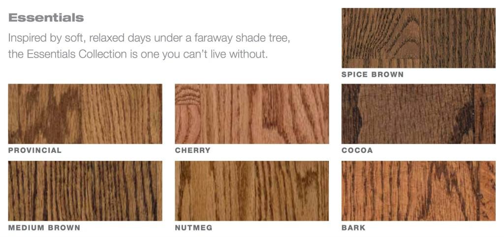 Stain Colors - Rhodes Hardwood Flooring