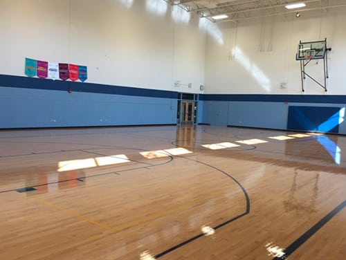 rhodes hardwood gym floor resurfacing MN